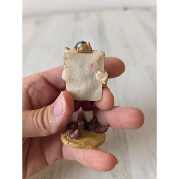 Vintage elf clipboard list figurine village Xmas decor - Picture 9 of 10
